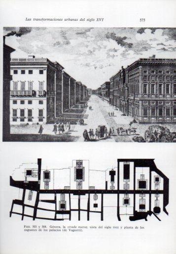 LAMINA V41369: Genova la strada nuova vista del siglo XVII