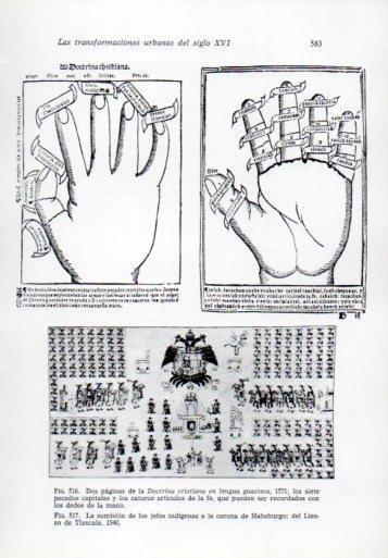 LAMINA V41373: Doctrina cristiana en lengua guasteca 2 paginas y Lienzo de Tlaxcala