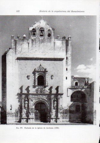 LAMINA V41393: Iglesia de Acolman