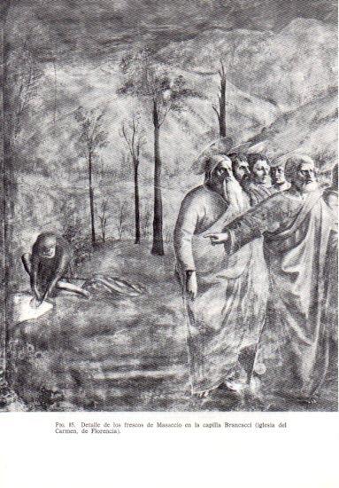 LAMINA V41199: Frescos de la iglesia del Carmen en Florencia