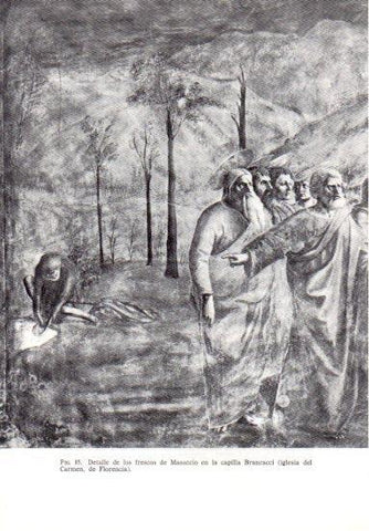 LAMINA V41199: Frescos de la iglesia del Carmen en Florencia