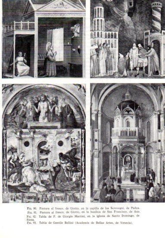 LAMINA V41202: Pinturas al fresco por Giotto 