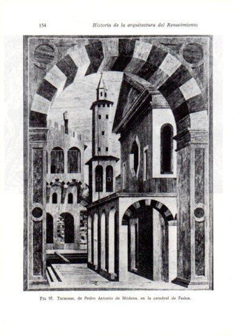 LAMINA V41203: Taraceas por Pedro Antonio de Modena catedral de Padua
