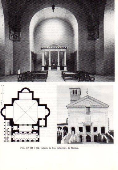 LAMINA V41209: Iglesia de San Sebastian, Mantua
