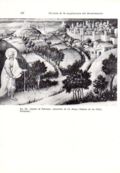 LAMINA V41213: Adoracion de los Magos por Gentile de Fabriano