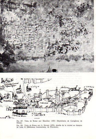 LAMINA V41218: Vistas de Roma por Masolino y por A. Strozi