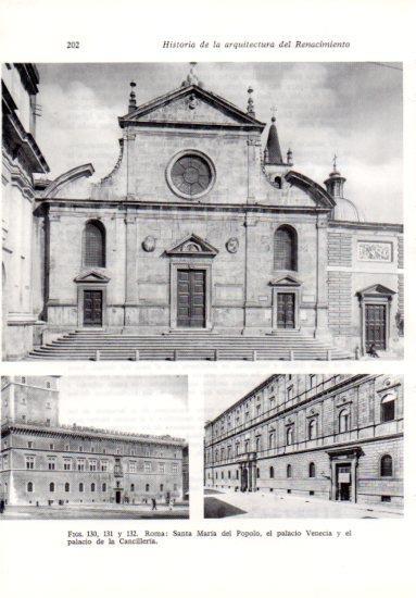 LAMINA V41219: Santa Maria del Popolo, Palacio Venecia en Roma