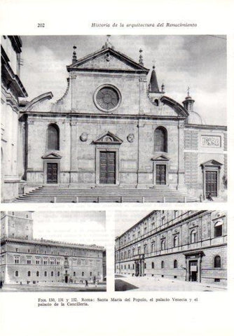 LAMINA V41219: Santa Maria del Popolo, Palacio Venecia en Roma