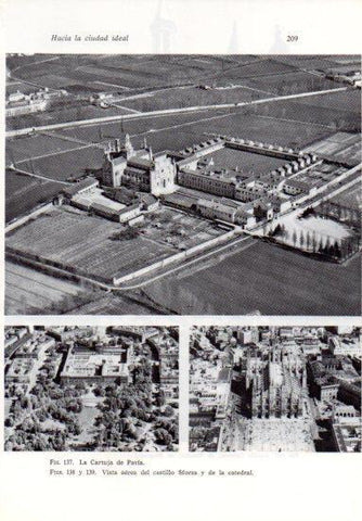 LAMINA V41222: Vista aerea Cartuja de Palma y Castillo Sforza