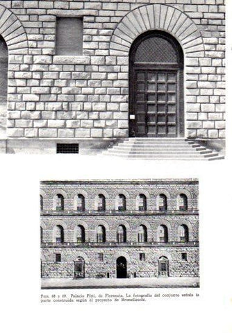 LAMINA V41193: Palacio Pitti, Florencia 
