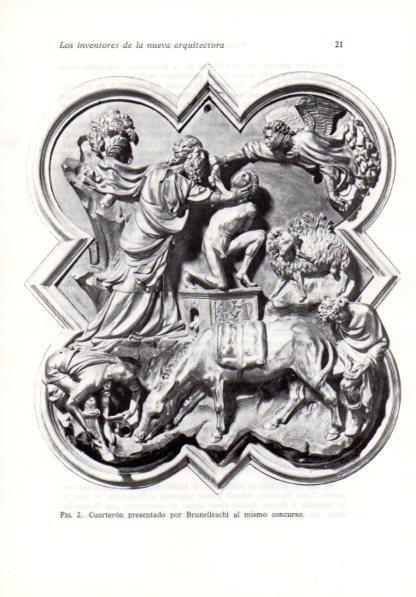 LAMINA V41161: Cuarteron por Brunelleschi, Museo Nacional de Florencia