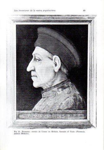 LAMINA V41168: Retrato de Cosme de Medicis por Bronzino