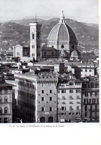 LAMINA V41172: Cupula de Brunelleschi, Florencia