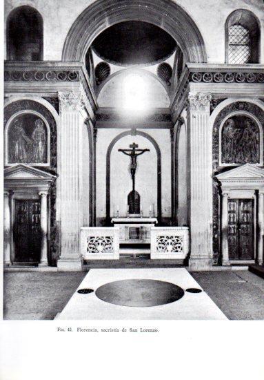LAMINA V41182: Sacristia de San Lorenzo, Florencia