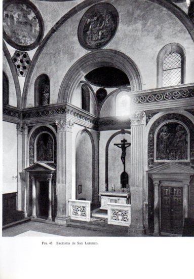 LAMINA V41183: Sacristia de San Lorenzo en Florencia
