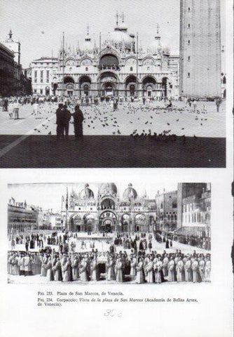LAMINA V41262: Plaza de San Marcos Venecia