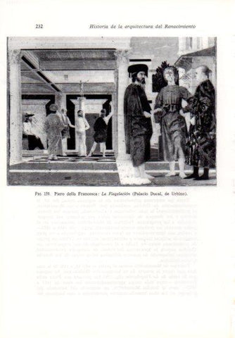 LAMINA V41231: La Flagelacion por Piero della Francesca
