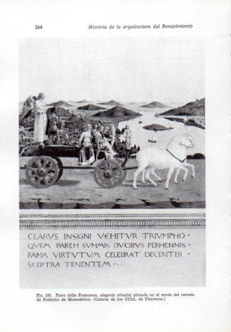 LAMINA V41243: Enves del retrato de Federico de Montefeltro por della Francesca