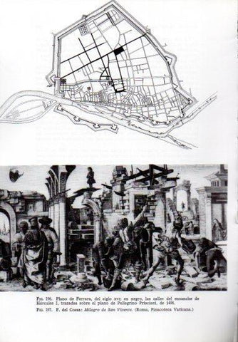 LAMINA V41245: Plano de Ferrara siglo XVI