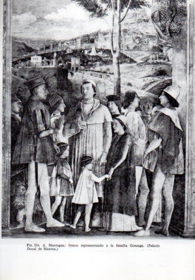 LAMINA V41254: La familia Gonzaga por A. Mantegna