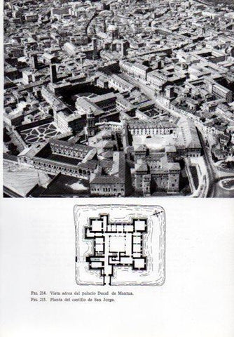 LAMINA V41253: Vista aerea palacio Ducal de Mantua