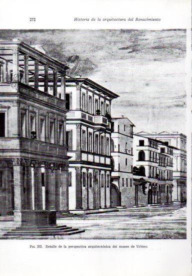 LAMINA V41247: Perspectiva arquitectonica del museo de Urbino