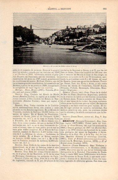LAMINA V40769: Puente de Clifton, Bristol