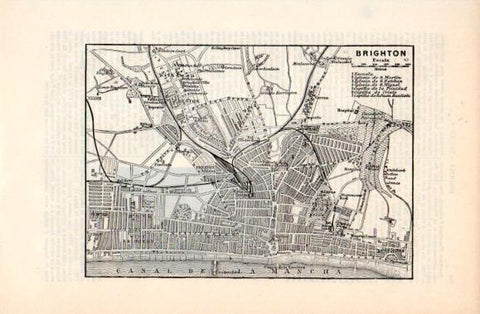 LAMINA V40760: Plano de Brighton