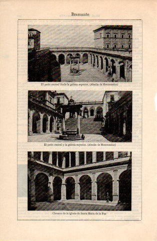 LAMINA V40713: Abadia de Montecasino