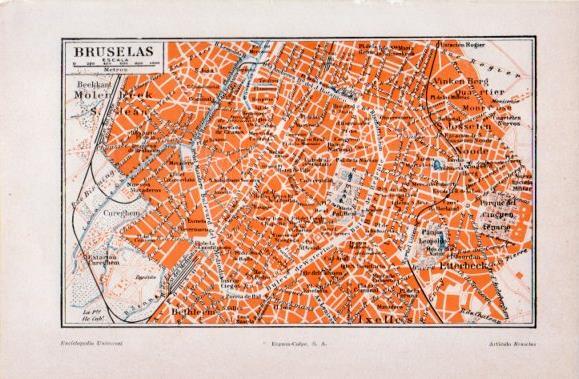 LAMINA V40824: Plano de Bruselas