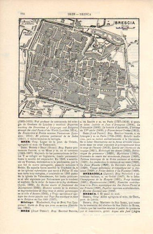 LAMINA V40744: Plano de Brescia