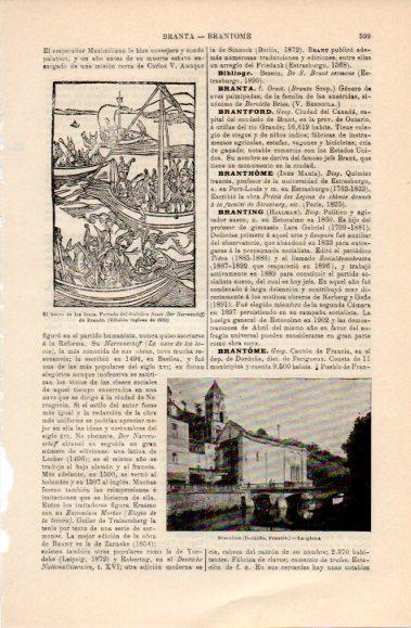 LAMINA V40717: La iglesia de Brantome, Francia