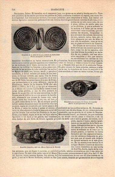 LAMINA V40728: Brazaletes grecorromano y bizantino