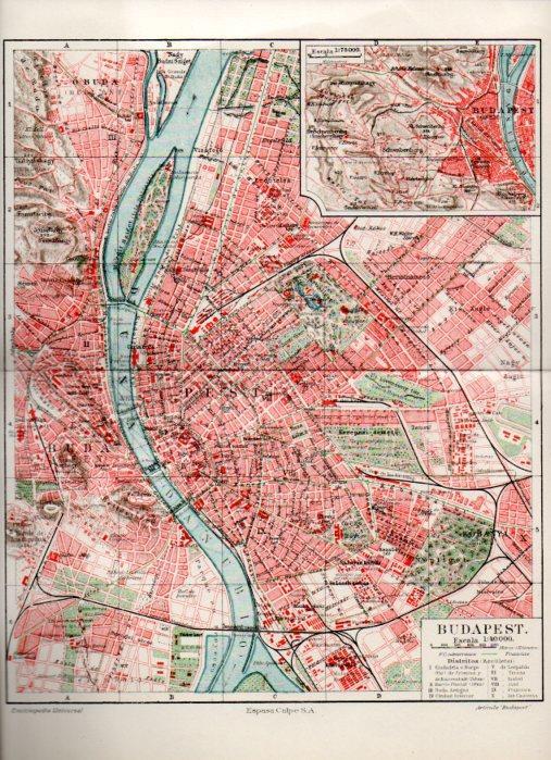 LAMINA V40914: Plano de Budapest