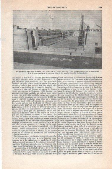 LAMINA V40945: Dique seco Sturrock en Ciudad del Cabo