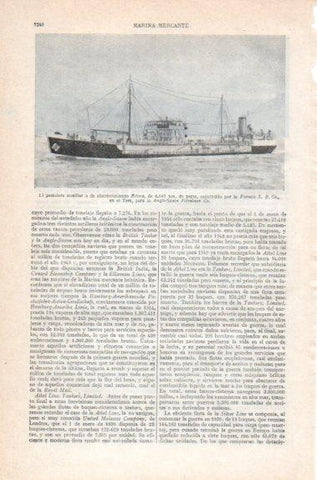 LAMINA V40946: Petrolero Rebeca compañía Anglo Saxon Petroleum Co