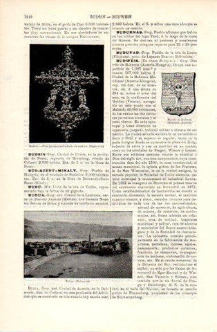 LAMINA V40848: Vista de Budua, Dalmacia