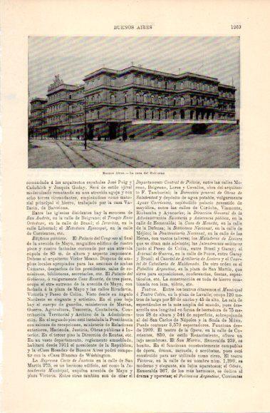 LAMINA V40857: La casa del Gobierno en Buenos Aires