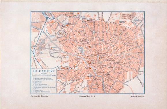LAMINA V40831: Plano de Bucarest