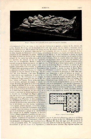 LAMINA V40895: Sepulcro del Condestable en Burgos