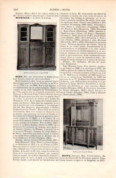 LAMINA V40867: Bufetes por Jorge Nowak y Jorge de Feure