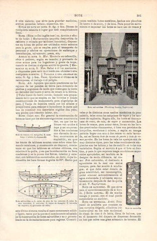 LAMINA V40677: Bote salvavidas en Sussex Inglaterra