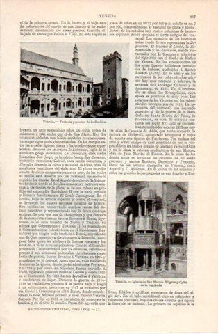 LAMINA V40481: Fachada de la Basilica de Venecia