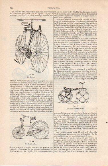 LAMINA V40463: Draisiana de tres ruedas
