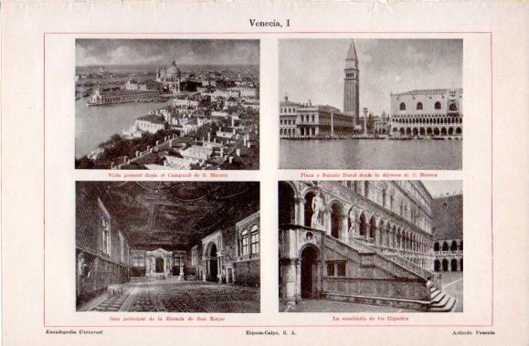 LAMINA V40507: Venecia I vistas