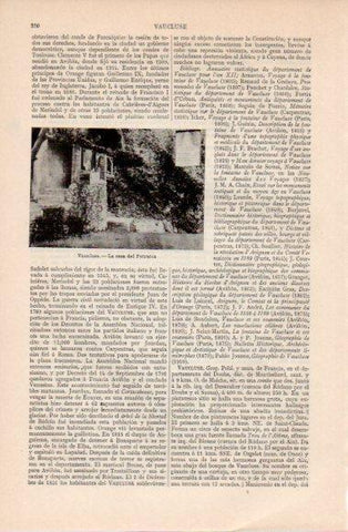 LAMINA V40410: La casa del Petrarca en Vaucluse