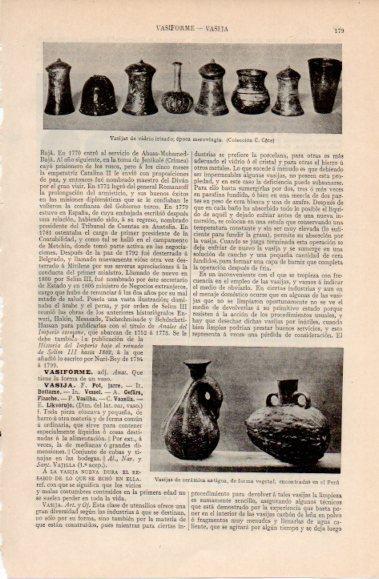 LAMINA V40399: Vasijas de vidrio irisado epoca merovingia