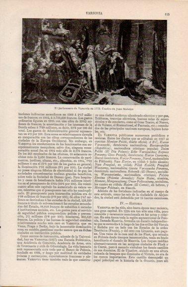 LAMINA V40392: El parlamento de Varsovia en 1773 por Juan Mateiko