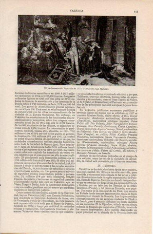 LAMINA V40392: El parlamento de Varsovia en 1773 por Juan Mateiko
