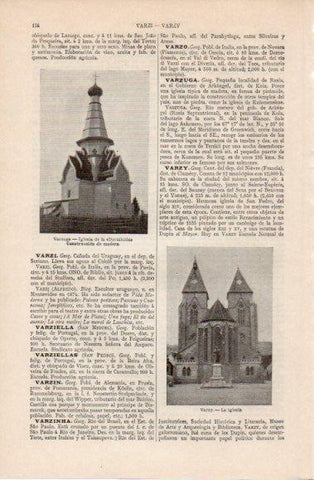 LAMINA V40394: iglesia de la Dormicion en Varzuga, Rusia